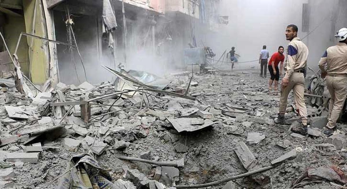 Halep\'te Bir Kadın ve Oğlu, Hava Saldırısında Hayatını Kaybetti