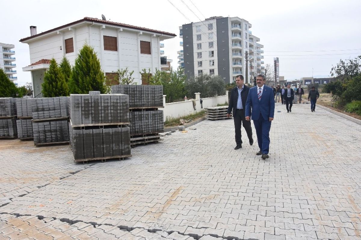 İsabeyli\'de Modern, Çağdaş Cadde ve Sokak Hamlesi Devam Ediyor