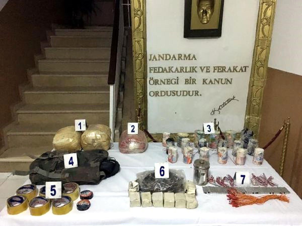Şırnak\'ta Terör Örgütü PKK\'nın Bombaları Bulundu