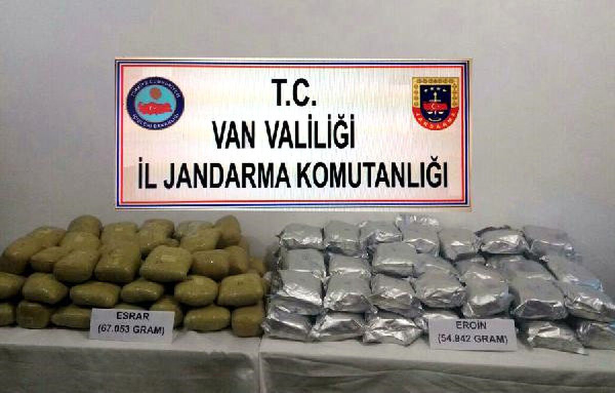 Van\'da Toprağa Gömülü 122 Kilo Uyuşturucu Bulundu