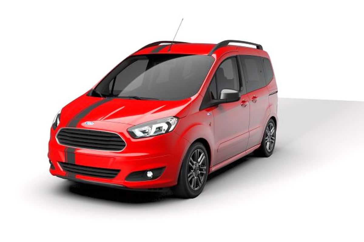 Yeni Ford Tourneo Courier Blackline Serisi Türkiye\'de, 67 Bin Tl