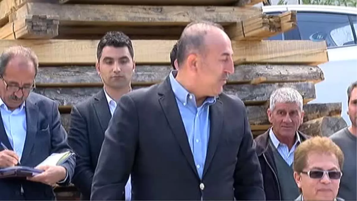 Bakan Çavuşoğlu, Alanya\'nın Kırsal Mahallerinde Vatandaşlarla Buluştu