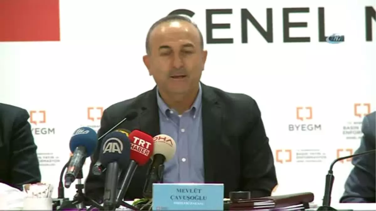 Bakan Çavuşoğlu, "Rusya ve Amerika Arasında Tercih Yapmak Zorunda Olan Bir Ülke Değiliz"