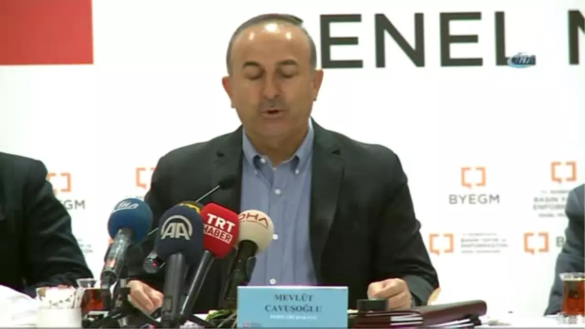 Bakan Çavuşoğlu, "Terör Örgütleri Üzerinden İki Süper Gücün Rekabet Etmesi Kabul Edilebilir Değil"