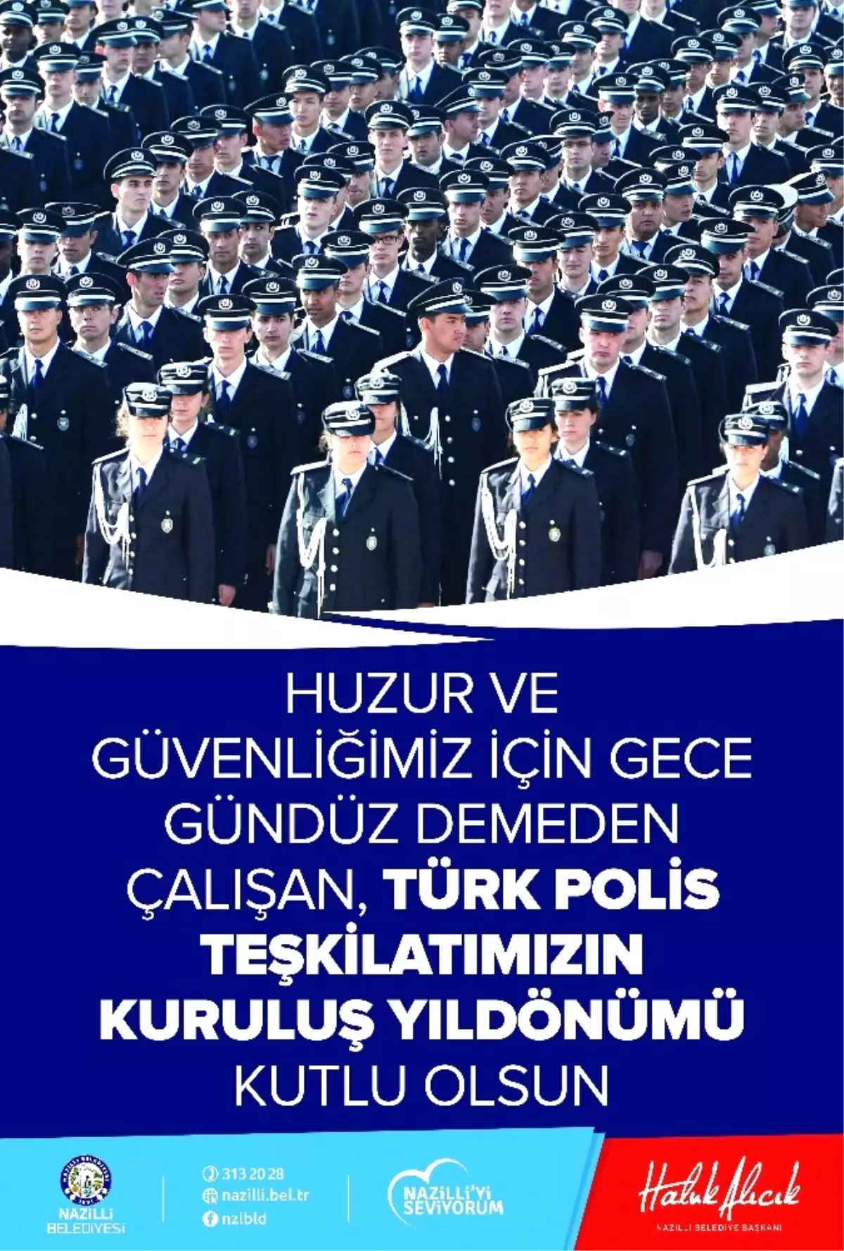 Başkan Alıcık\'ın Polis Haftası Kutlama Mesajı