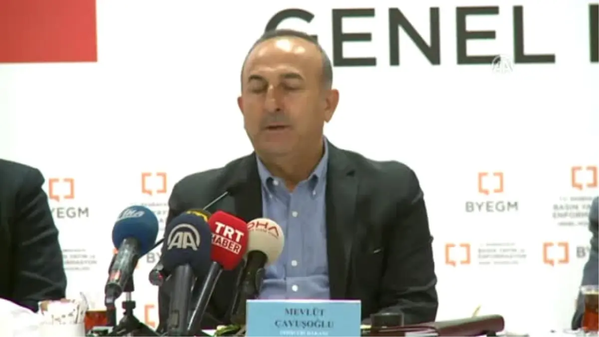 Çavuşoğlu: "Antalya\'da Yüzde 50\'nin Çok Üstünde Bir "Evet" Oyu Alacağız"