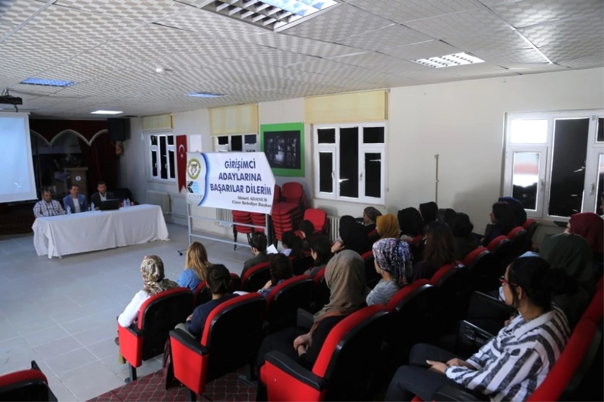 Cizre Belediyesi, Kosgeb İşbirliğiyle Girişimcilik Kursu Açtı