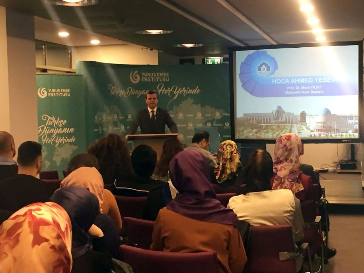 Hoca Ahmet Yesevi Berlin\'de Anlatıldı