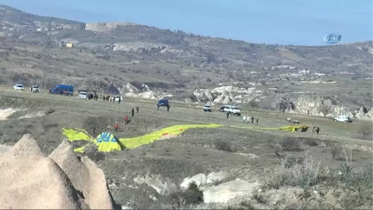 Kapadokya\'da Balon Düştü, 1 Ölü 20 Yaralı