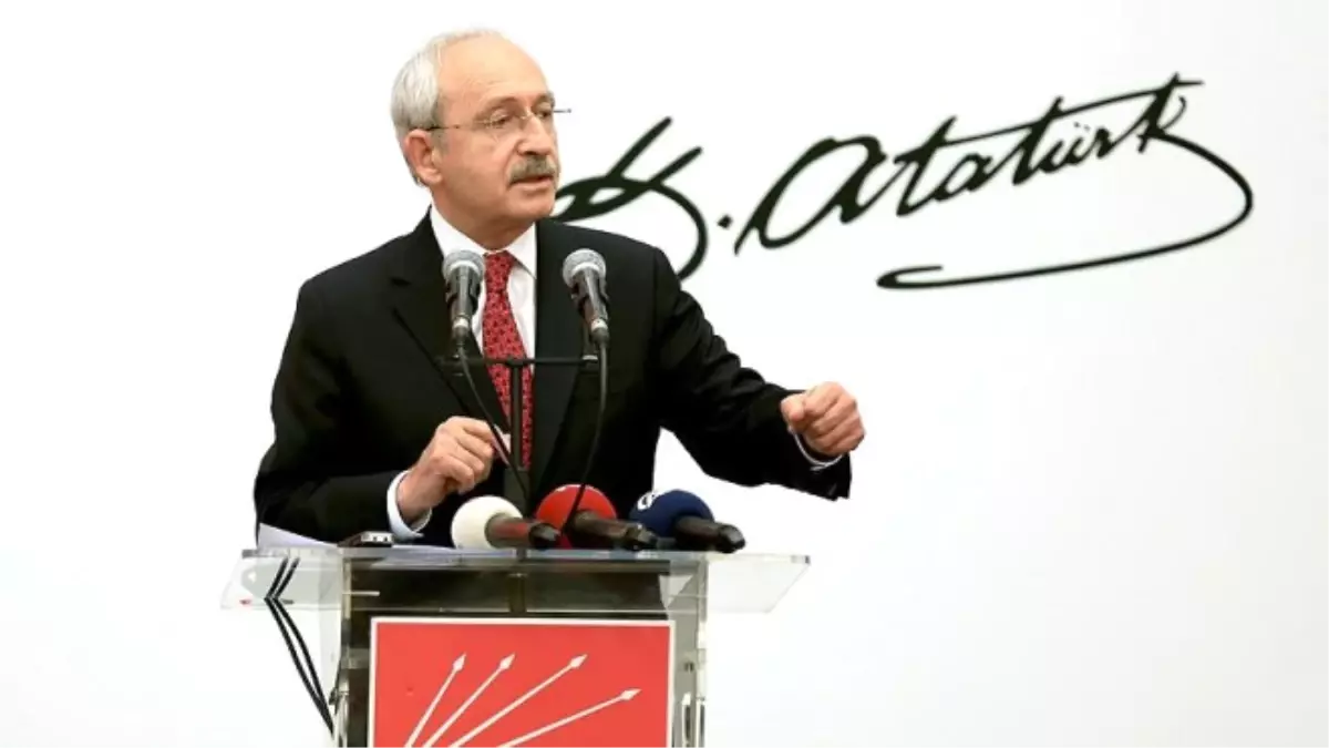 Kılıçdaroğlu: Anayasa Değişikliği Parti Değil Ülke Meselesi