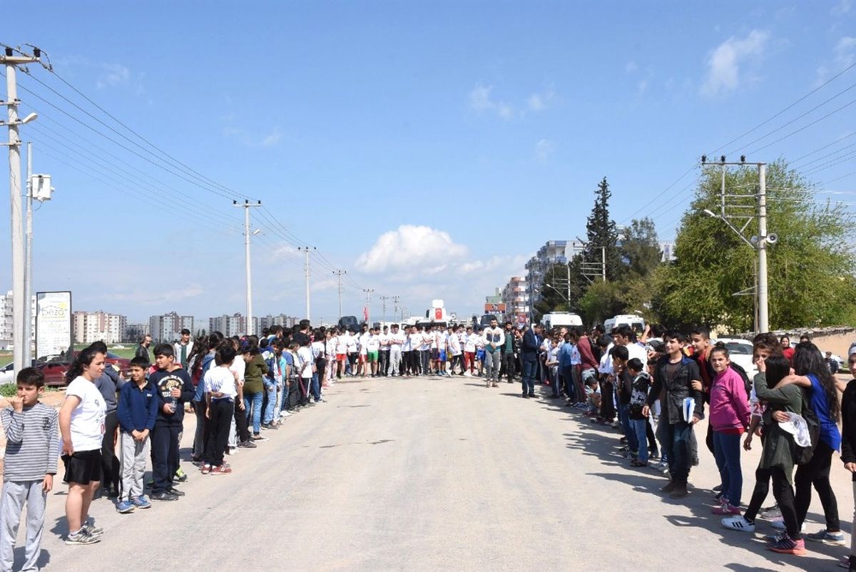 Nusaybin\'de Polis Haftası Atletizm Koşusu Düzenlendi