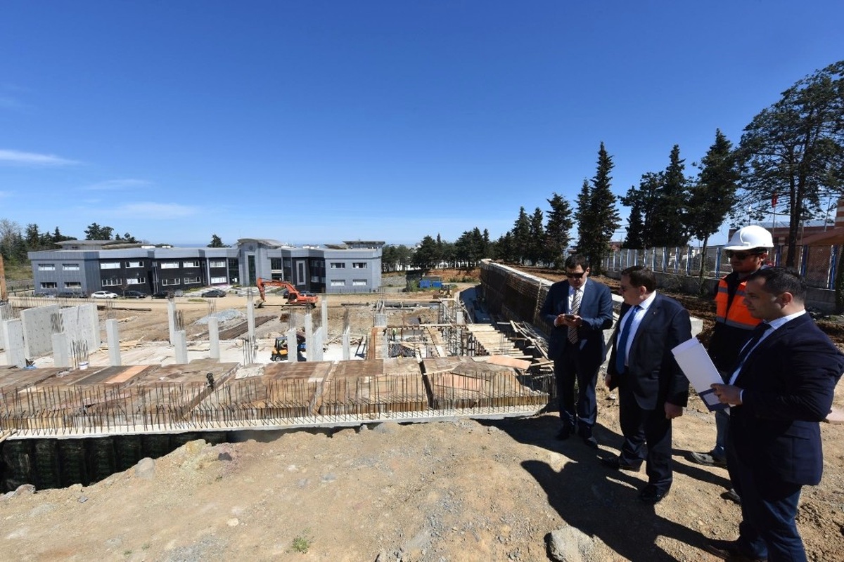 Trabzon İnovasyon ve Biyoteknoloji Merkezi\'nin İnşaatı Sürüyor