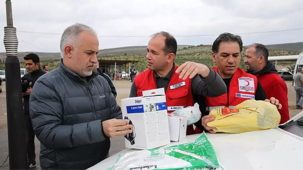 Türk Kızılayından Suriye\'ye Koruyucu Kit Yardımı
