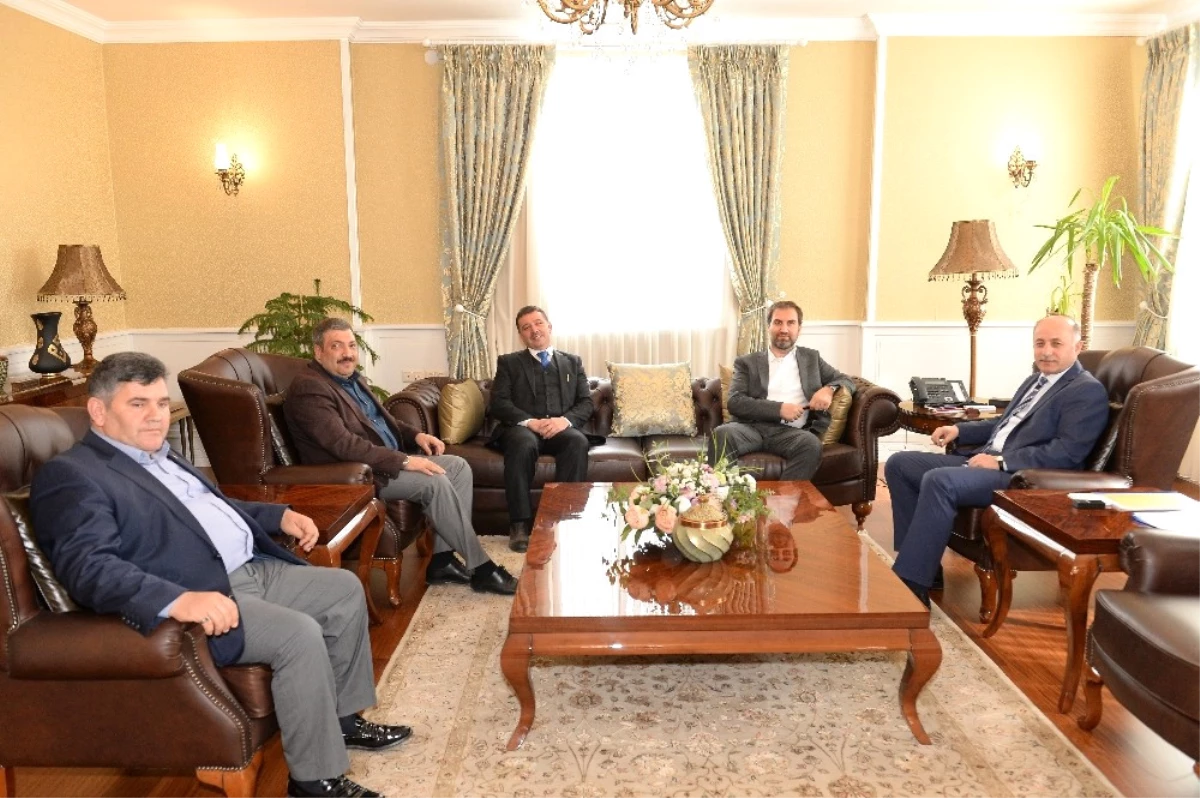Başbakan Başdanışmanı Şen\'den Vali Azizoğlu\'na Ziyaret