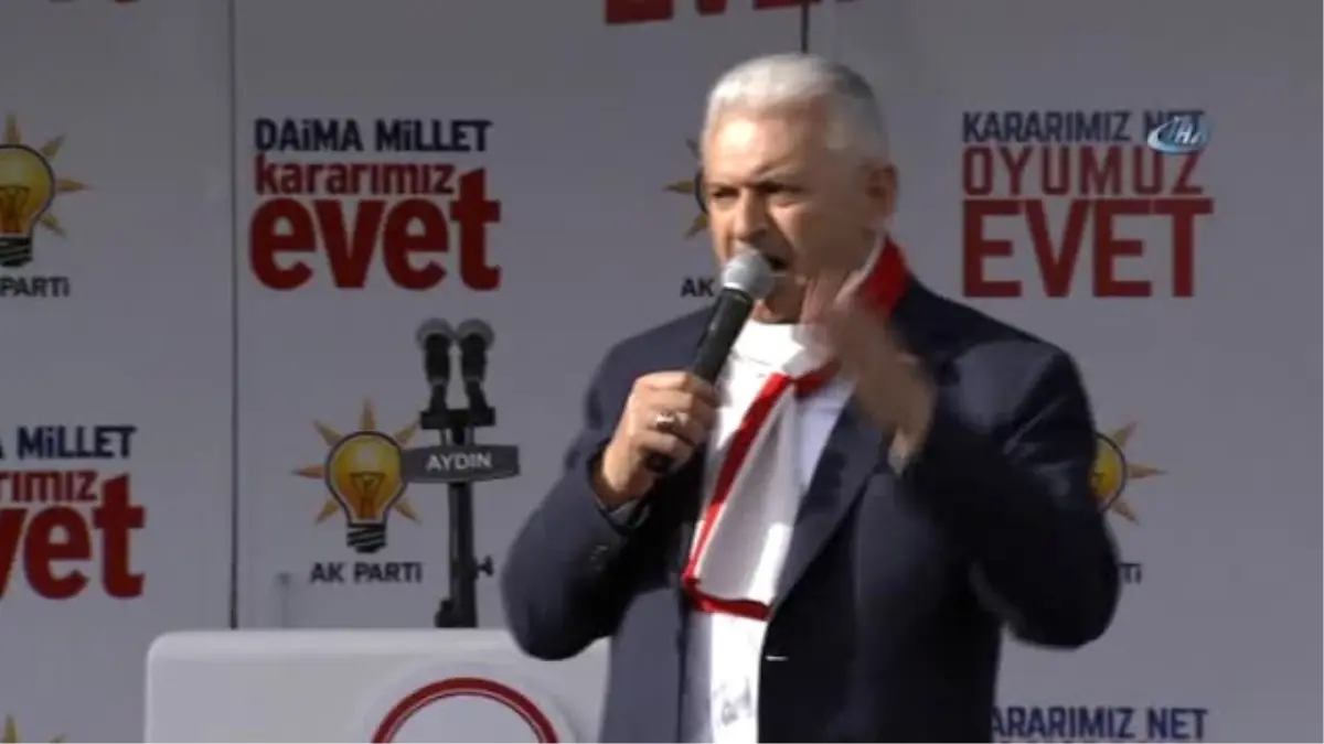 Başbakan Yıldırım,"Artık Çeteler Değil, Cuntaların Değil Milletin Sözü Geçecek.