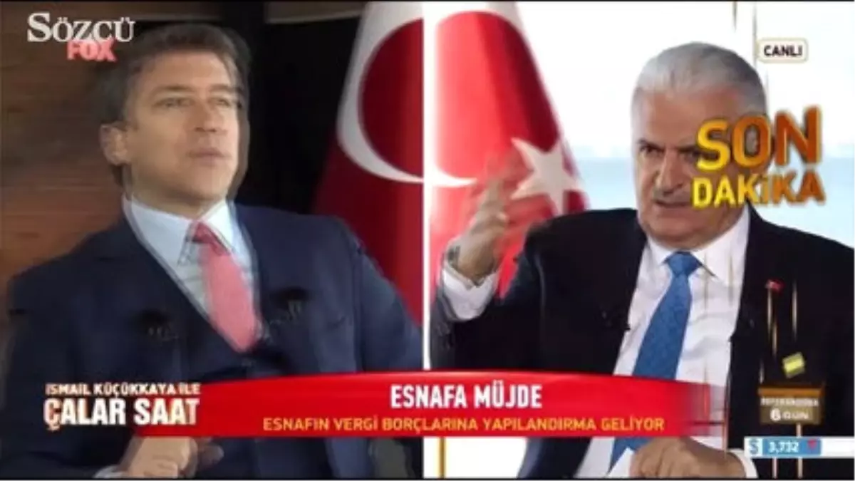 Başbakan Yıldırım\'dan Esnafa Müjde