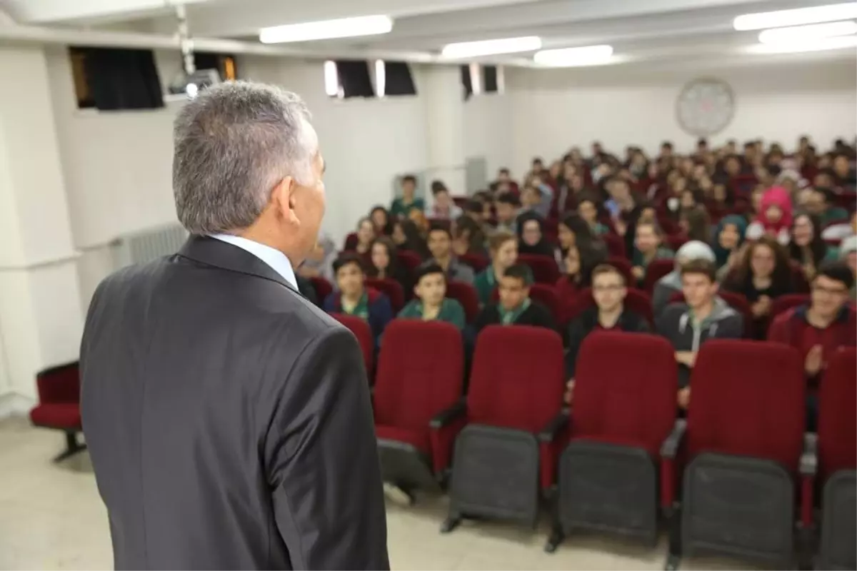 Başkan Büyükkılıç Mustafa Eminoğlu Anadolu Lisesi Öğrencileri ile Buluştu