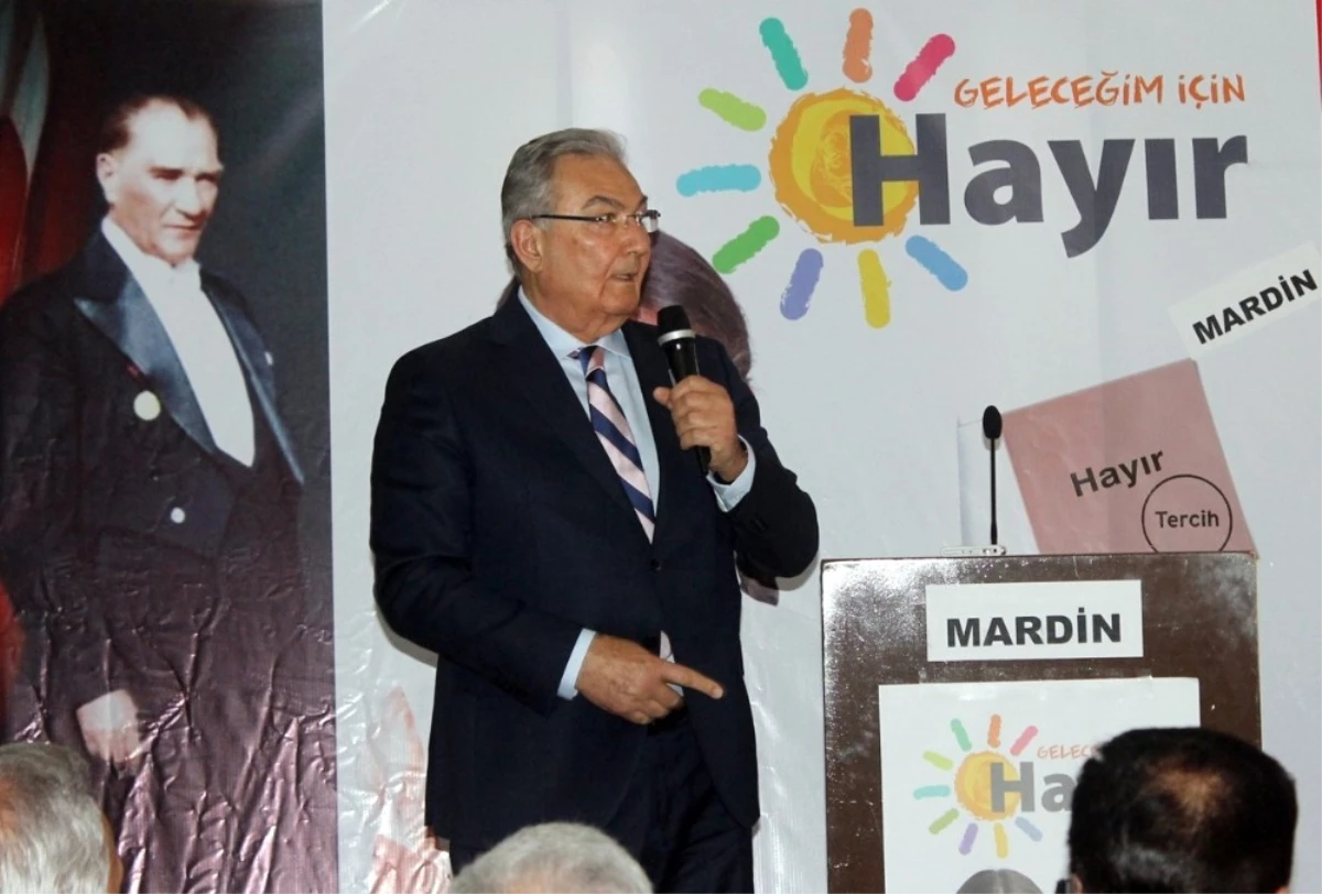 Deniz Baykal: "Hayır Çıkarsa Anadolu\'yu İstiladan O Gün Kurtarmış Gibi Sevineceğiz"