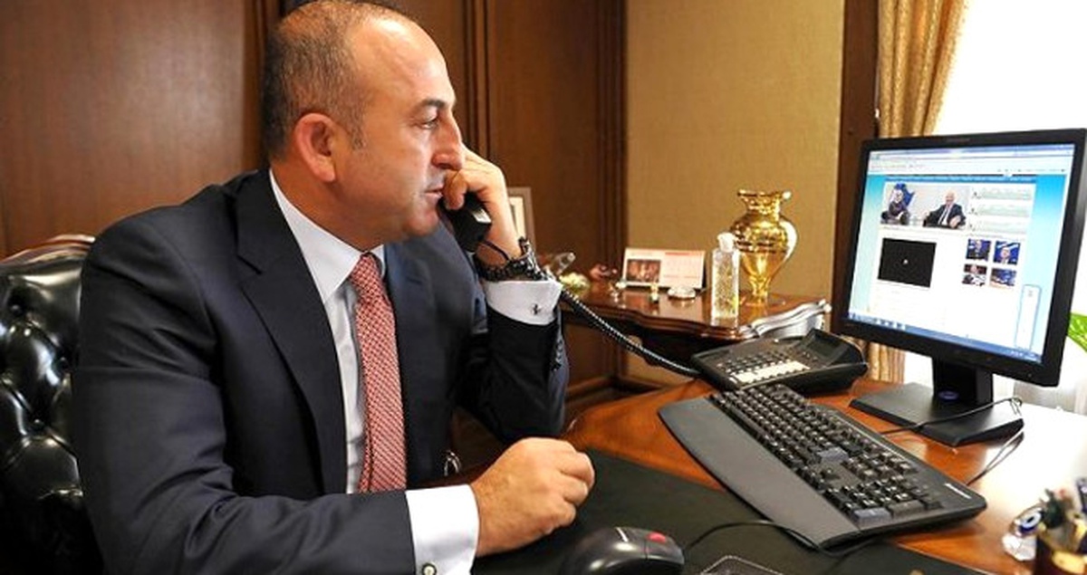 Dışişleri Bakanı Mevlüt Çavuşoğlu, Rus Mevkidaşıi Bakanı Sergey Lavrov\'la Bir Telefon Görüşmesi...