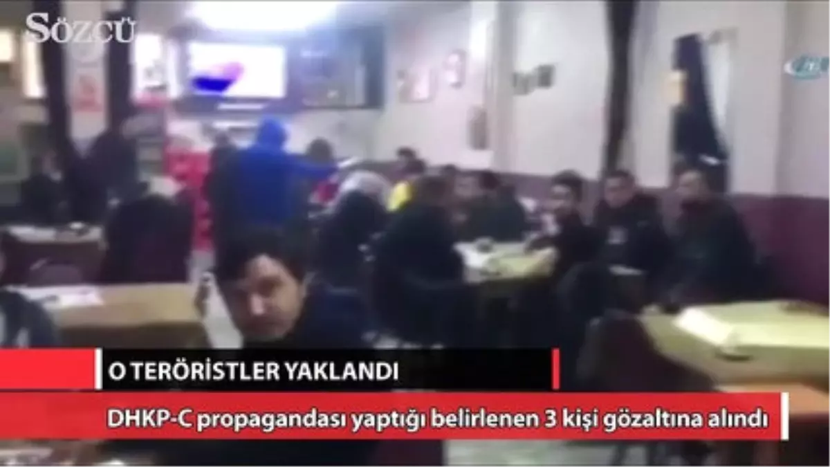 Kahvehaneyi Basan Teröristler Yakalandı