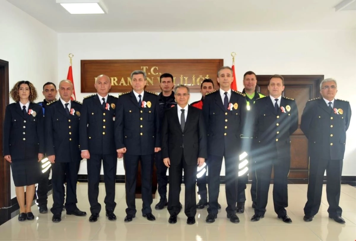 Karaman\'da Türk Polis Teşkilatının 172. Yaşı Kutlandı