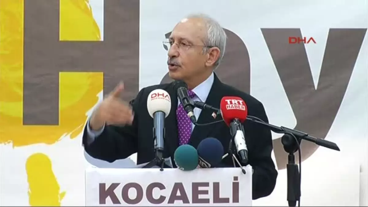 Kocaeli CHP Genel Başkanı Kemal Kılıçdaroğlu Muhtar ve Azalarla Biraraya Geldi