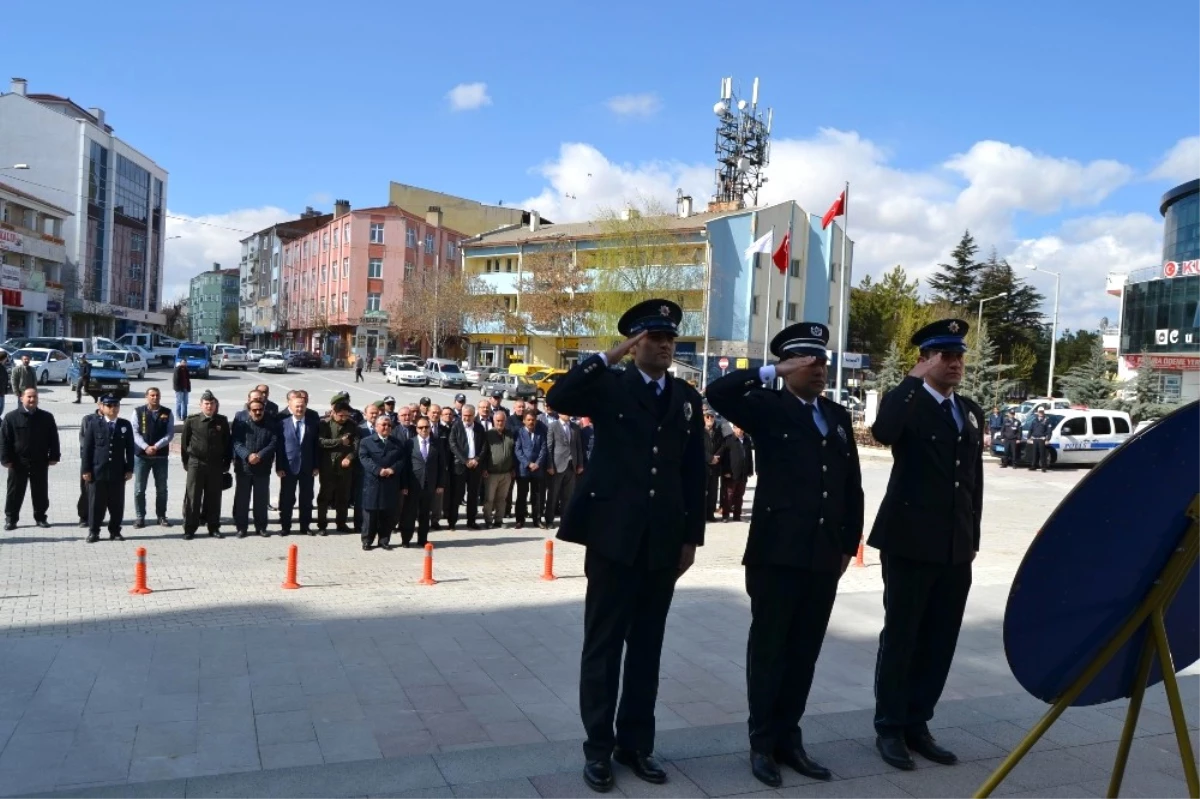 Kulu\'da Polis Teşkilatının Kuruluş Yıldönümü Etkinlikleri