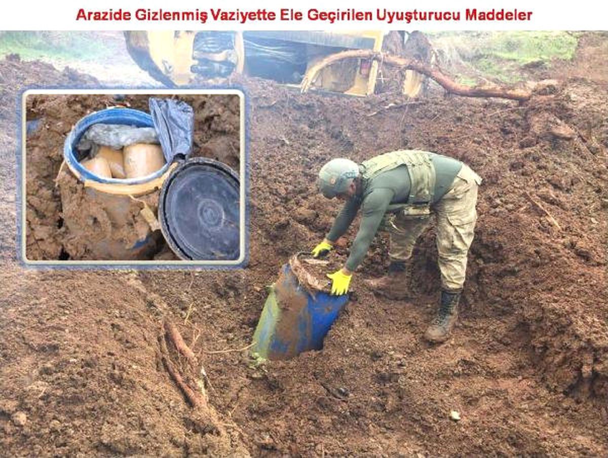 Lice\'de 3 Ton 50 Kilo Esrar Ele Geçirildi