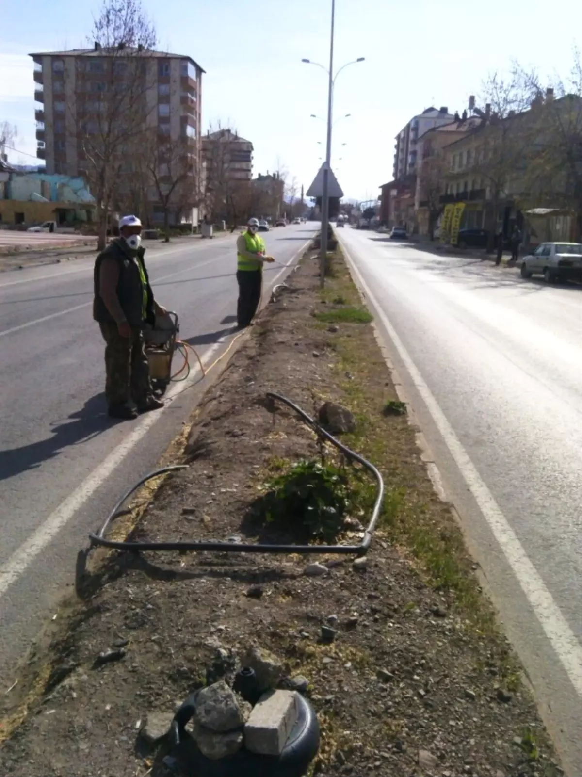 Seydişehir Belediyesinden Yabani Otla Mücadele