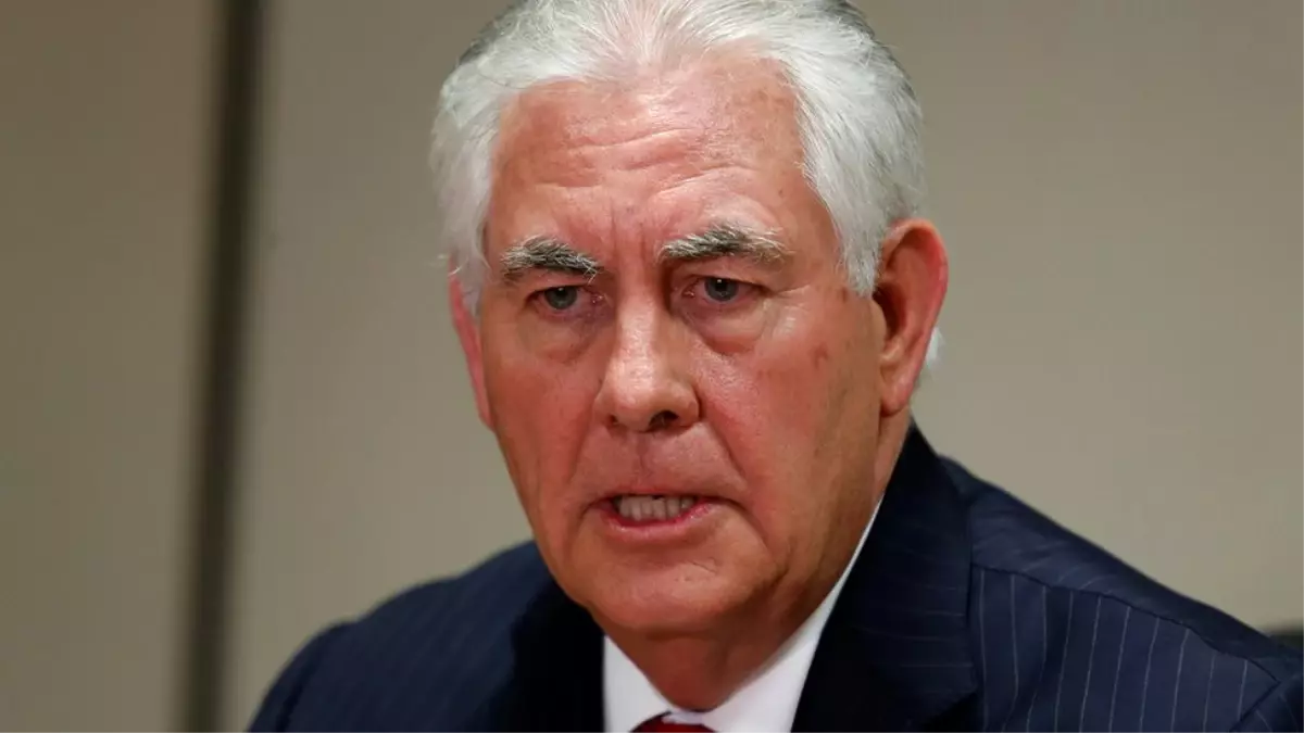 Tillerson: Kimyasal Saldırıya Rusya\'nın Başarısızlığı Yol Açtı