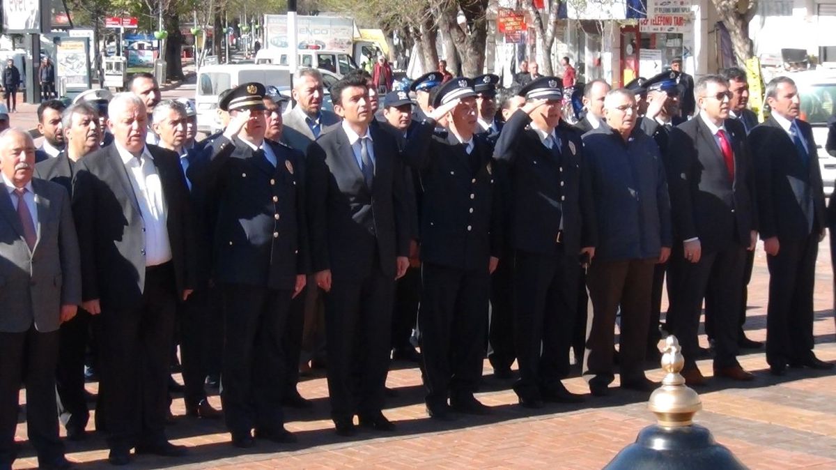 Türk Polis Teşkilatının 172. Kuruluş Yıldönümü Tavşanlı\'da Törenle Kutlandı