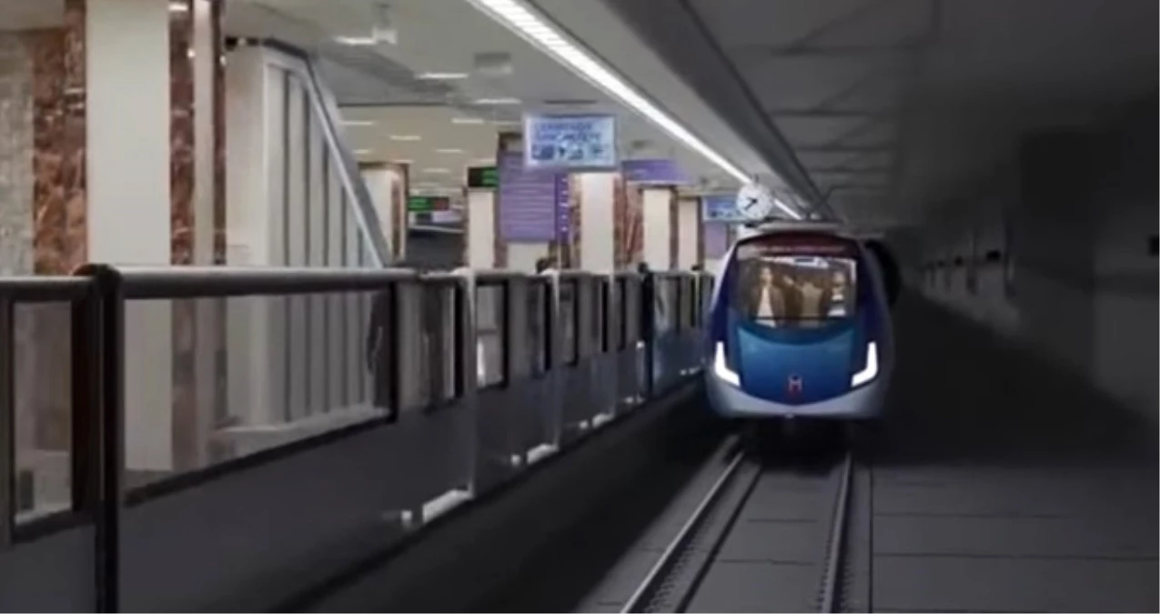 Türkiye\'nin İlk Sürücüsüz Metrosu Sefere Başlıyor
