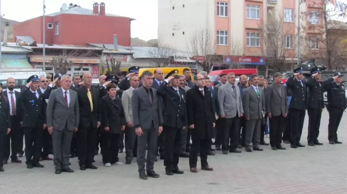 Tuzluca\'da Türk Polis Teşkilatının 172. Kuruluş Yıl Dönümü Törenlerle Kutlandı