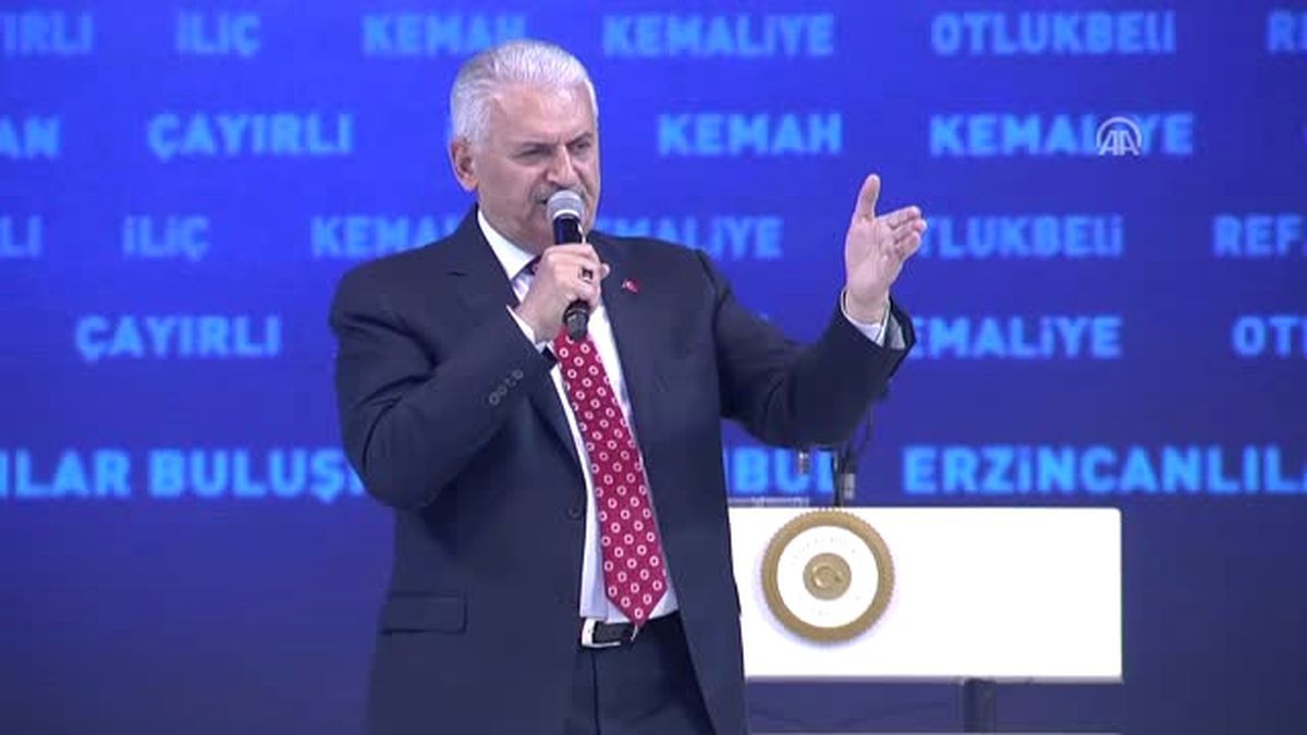 Başbakan Yıldırım Erzincanlı Hemşerileriyle Buluştu