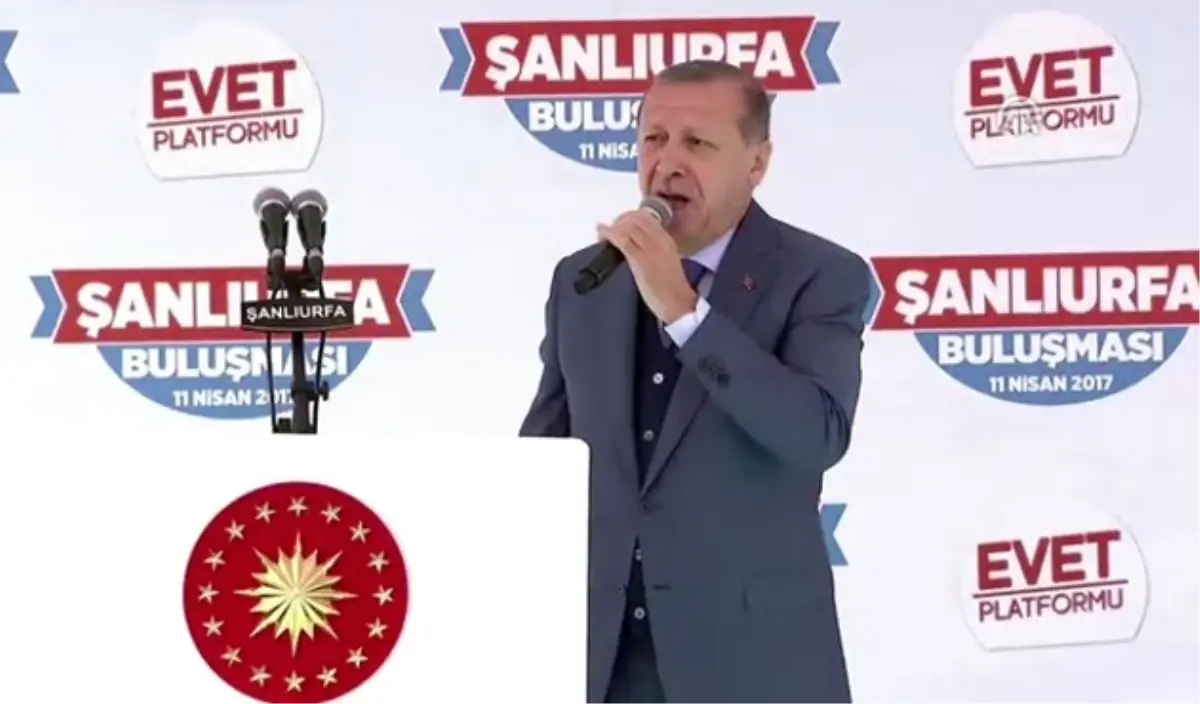 Cumhurbaşkanı Erdoğan Şanlıurfa\'da