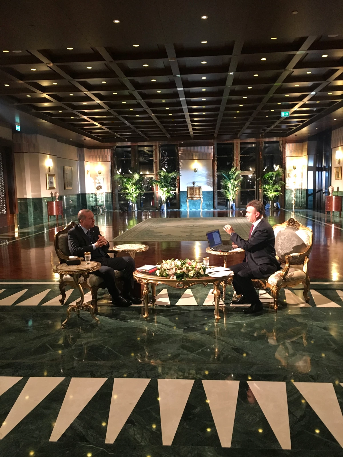 Cumhurbaşkanı Recep Tayyip Erdoğan, Gezegen Mehmet\'e konuk oldu