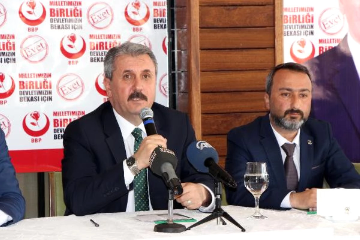 Destici: Adalet Bakanlığı\'nın Başvurusu Sürecin Aydınlatılması İçin Ciddi Bir Adım