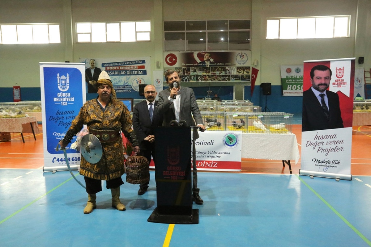 Gürsu Güvercin Festivali\'nden Barış Mesajları