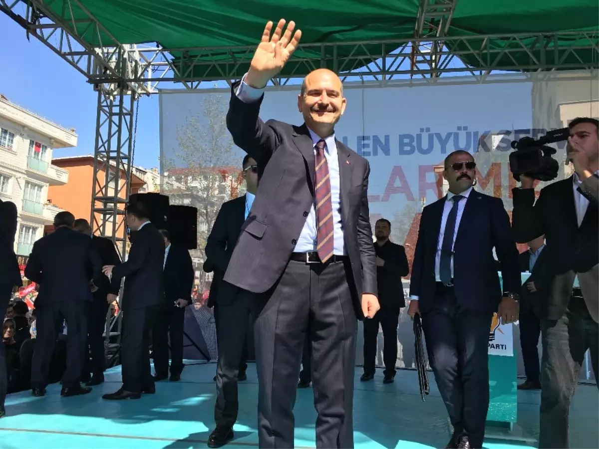 İçişleri Bakanı Süleyman Soylu: "Batı ve Gelişmiş Ülkelerle Aramızdaki Makası Kapatıyoruz"