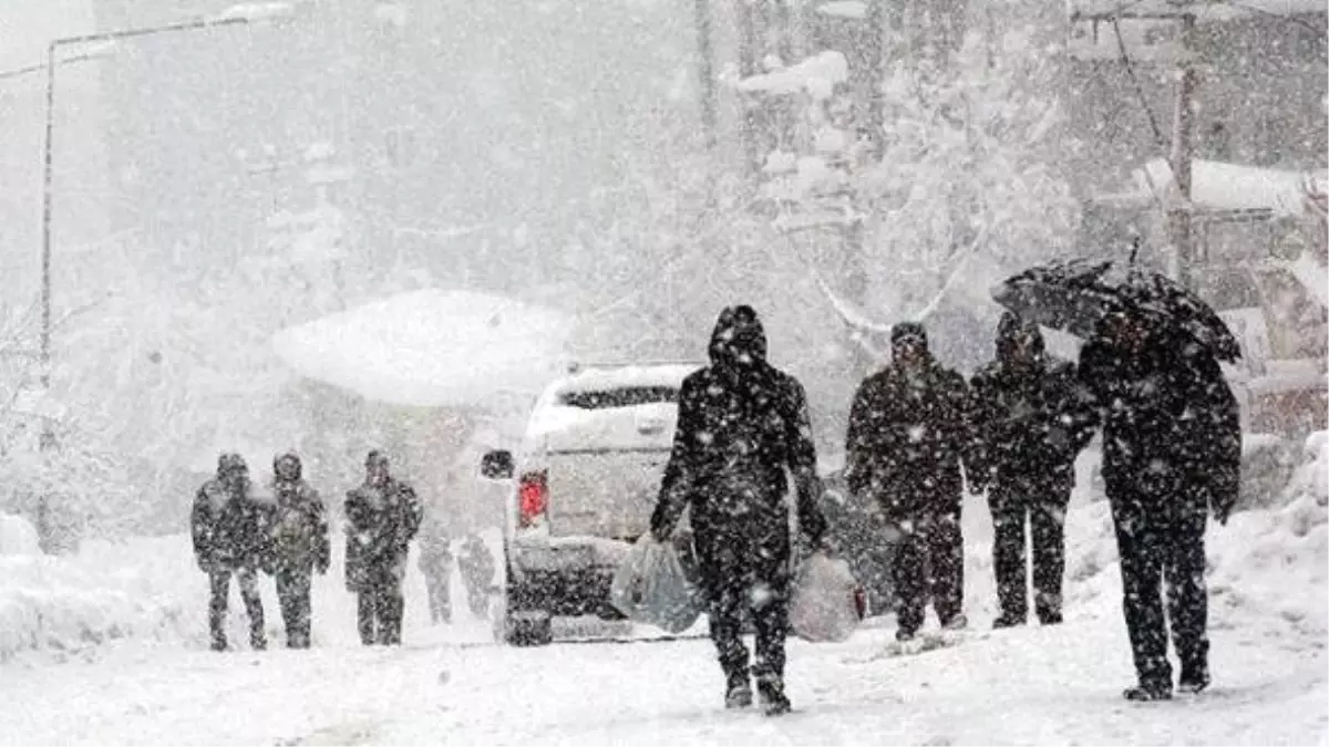 Meteoroloji\'den Doğu İllerine Kar Yağışı Uyarısı!