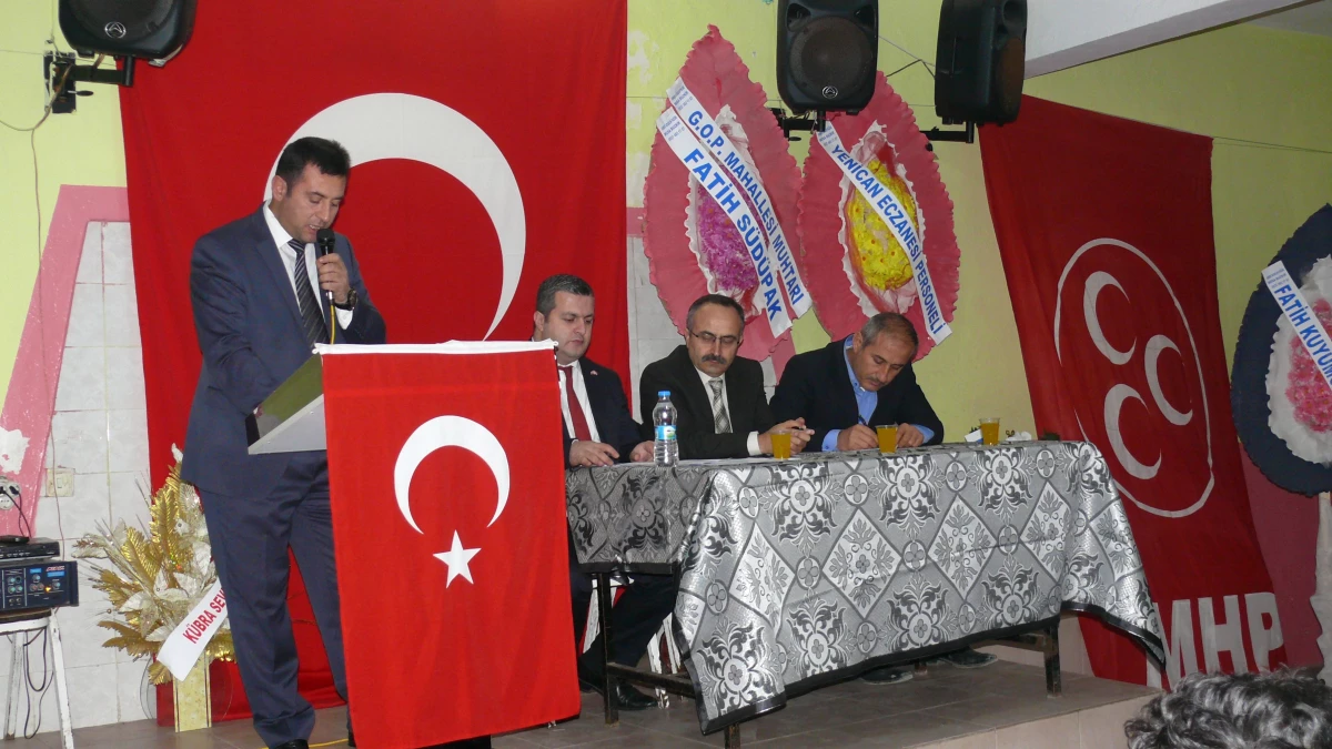 MHP Yeşilyurt İlçe Başkanı Yılmaz, Güven Tazeledi