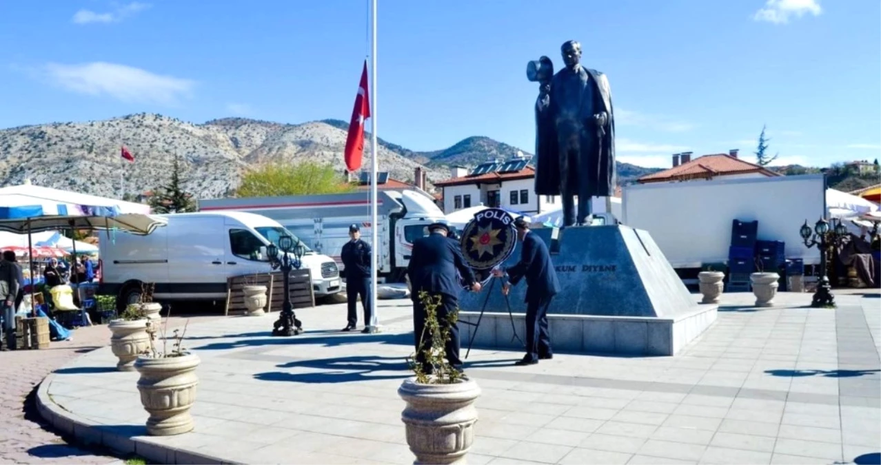 Nallıhan\'da Türk Polis Teşkilatınin 172. Kuruluş Yıldönümü Kutlandı.