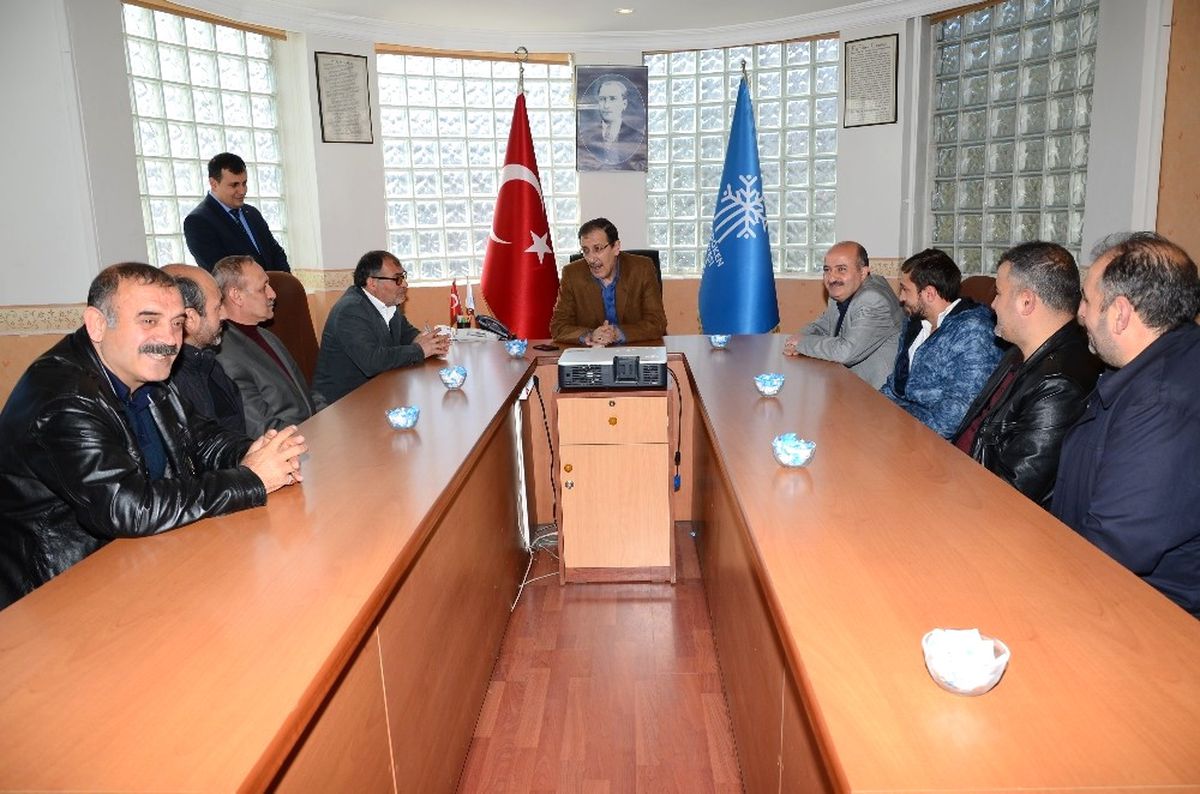 Palandöken Esnafından Başkan Bulutlar\'a Ziyaret