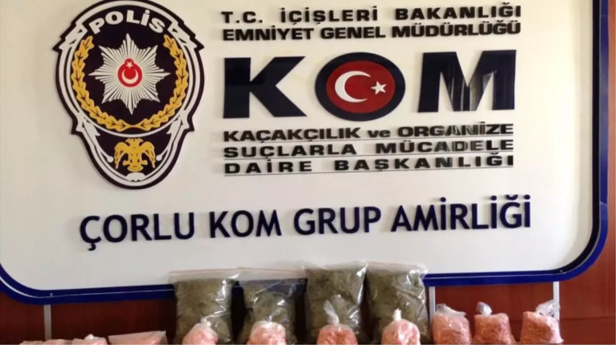 Tekirdağ\'da Uyuşturucu Operasyonu