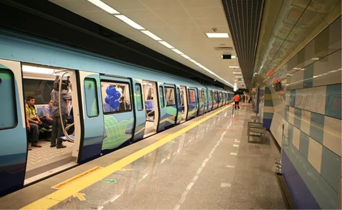 Üsküdar-Sancaktepe Metro Hattı\'nda Test Sürüşleri Başladı