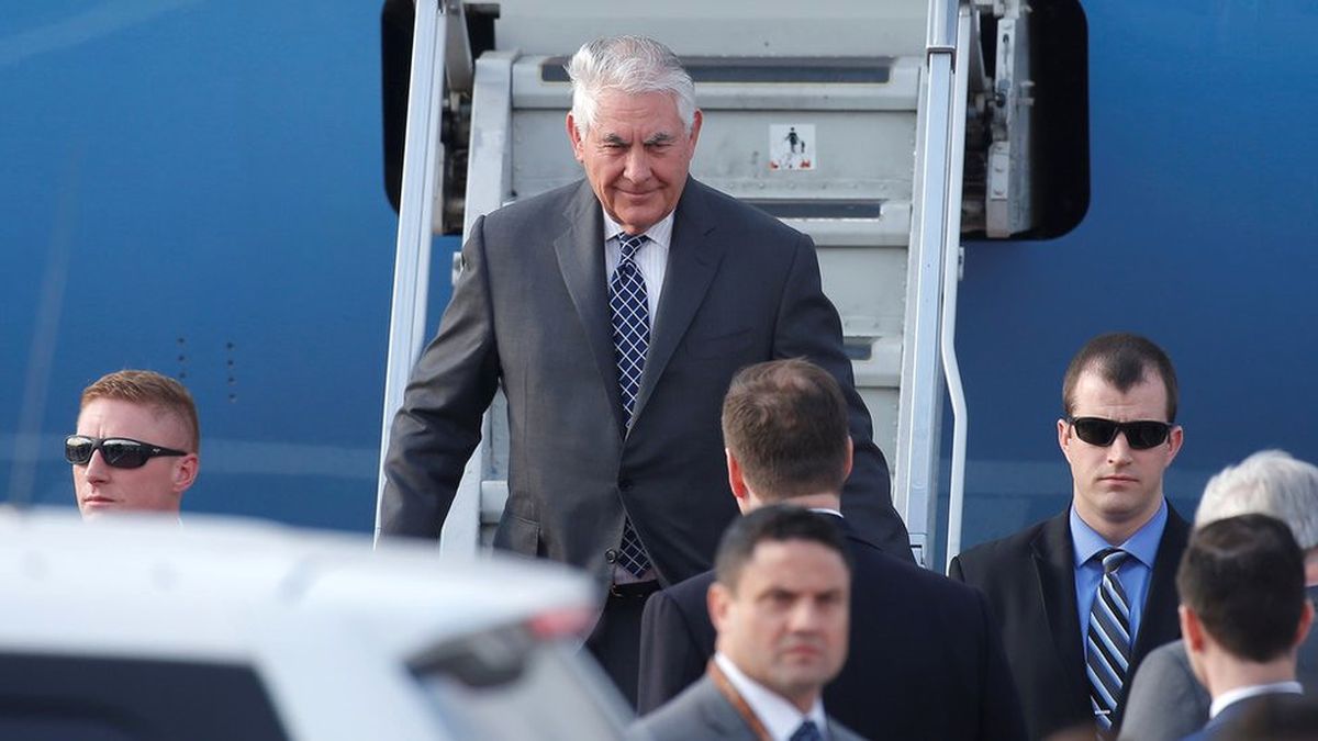 ABD Dışişleri Bakanı Rex Tillerson Rusya\'da