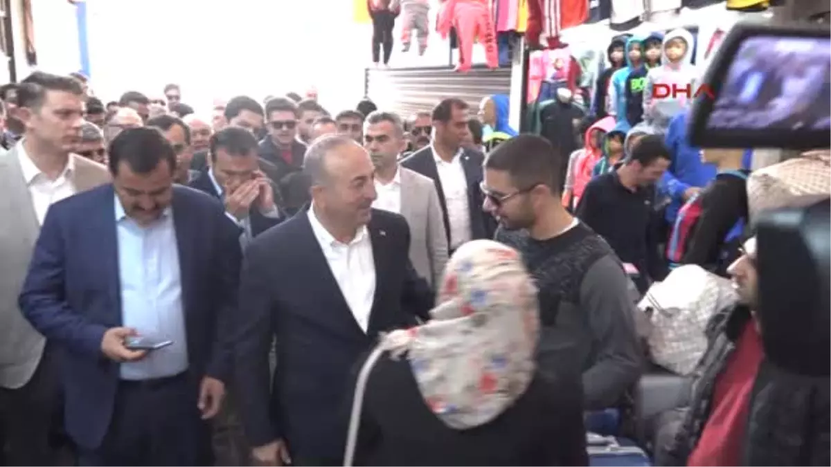 Antalya Çavuşoğlu \'Hayır\' Standını Ziyaret Etti