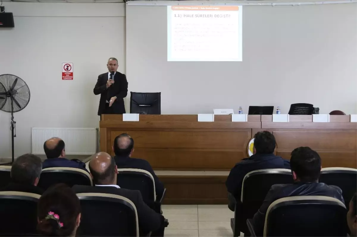 Bağlar Belediyesi Personeline Mevzuat Semineri