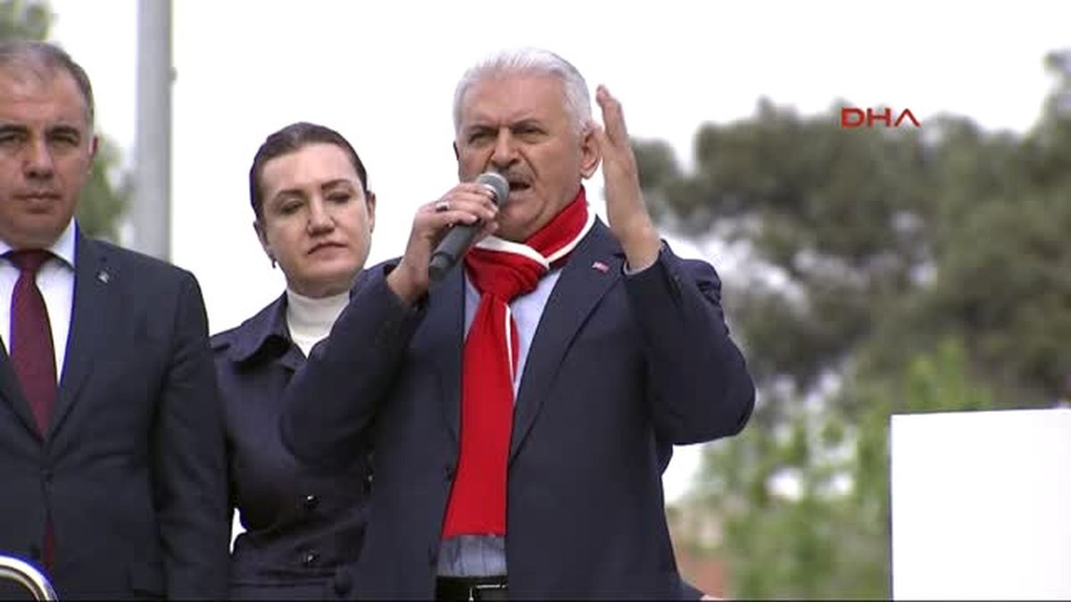 Başbakan Yıldırım, İzmir\'de