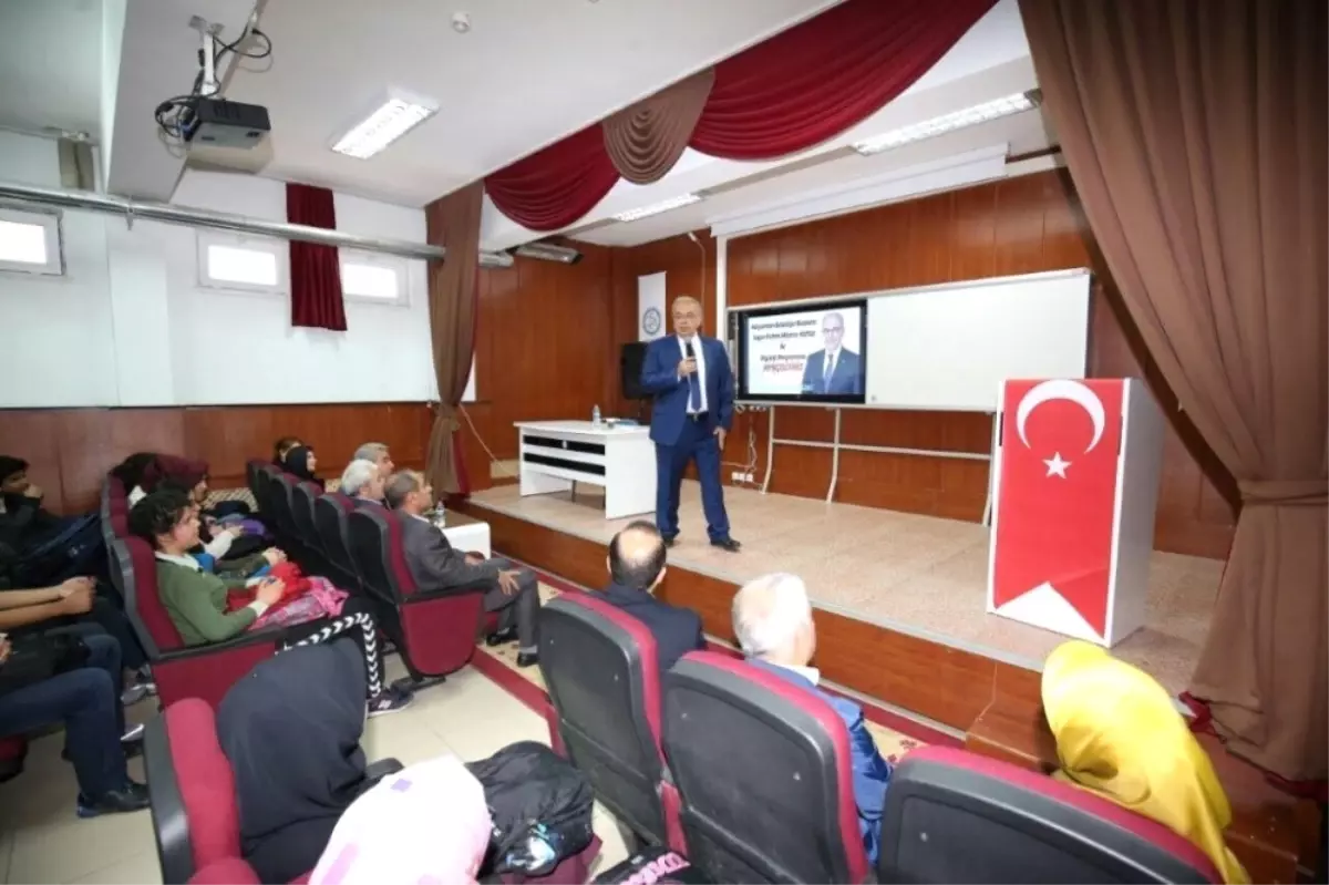 Başkan Kutlu Adıyaman Fen Lisesi Öğrencileriyle Buluştu